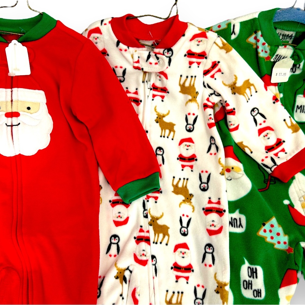 BNWT Christmas baby onesies 3 pack